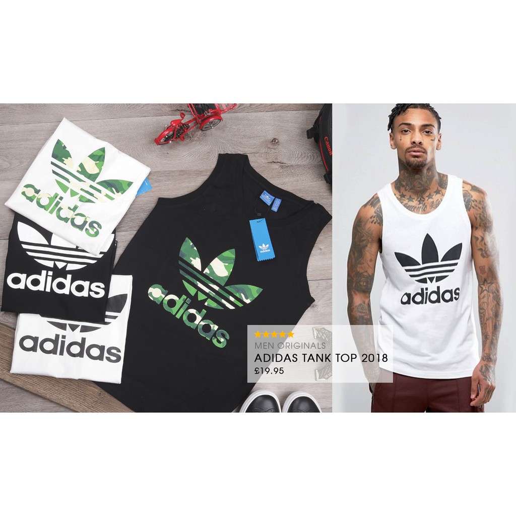 [Hàng Hịn] Áo Tank Top 2018 - Full Tem Tag