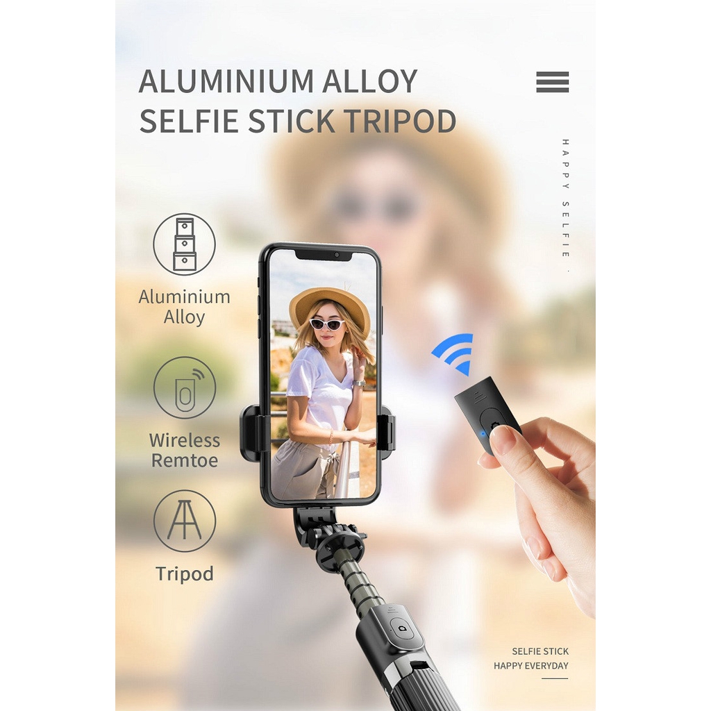 Gậy Selfie L03 Bằng Nhôm Với Remote Điều Khiển 3 Trong 1 Cho Điện Thoại Thông Minh / Gopro | BigBuy360 - bigbuy360.vn