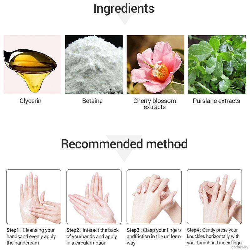 [Hàng mới về] Kem dưỡng da tay chiết xuất hoa đào dưỡng ẩm chống khô da | BigBuy360 - bigbuy360.vn