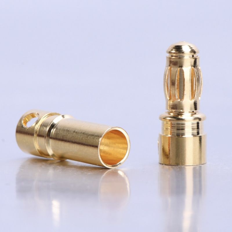 Jack chuối 3.5mm đực-cái,  jack nối dây trong RC, jack nối dây dẫn điện
