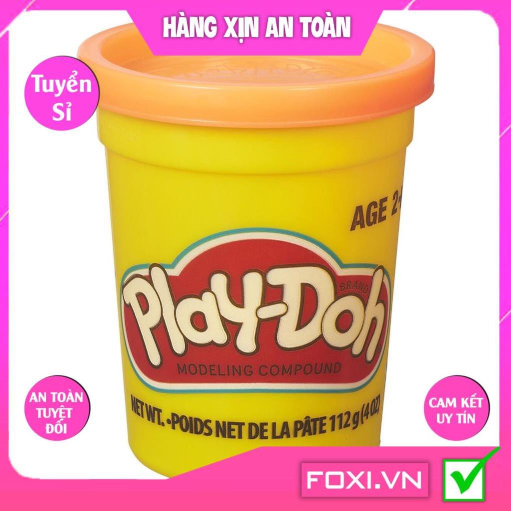 SÉT 4-6 Hộp Đất Nặn an toàn Play Doh loại To-Hàng VNXKCLC-Tăng trí tưởng tượng và sự khéo léo-Nhiều màu-Mùi thơm dễ chịu