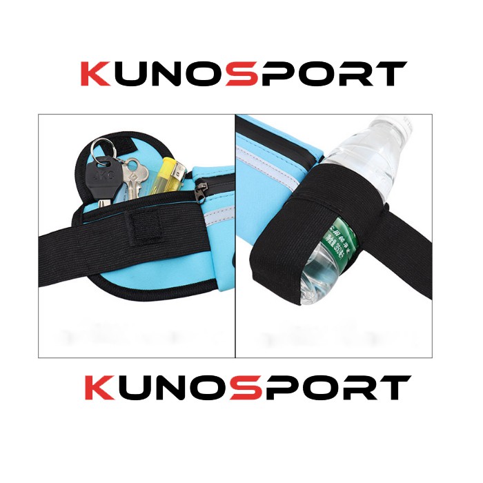 Đai Đeo Bụng Chạy Bộ Co Dãn 4 Chiều Kunosport