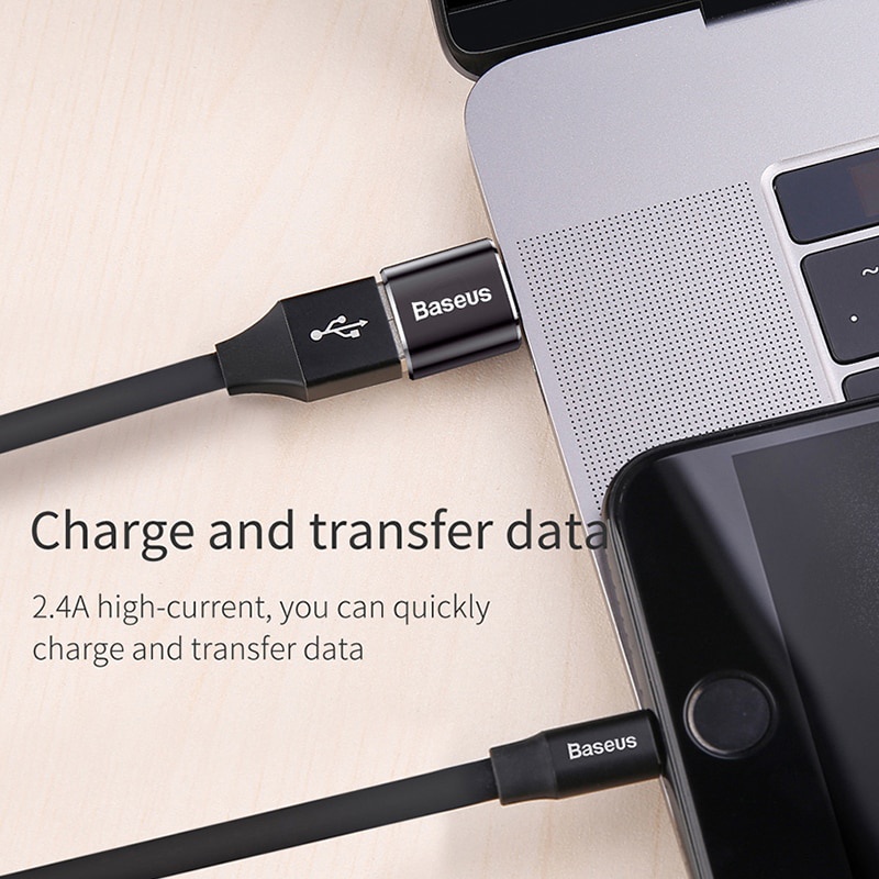 Đầu Chuyển Đổi USB Sang Type c OTG Cho Macbook Laptop Samsung S20