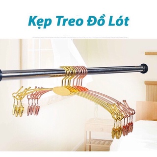 10 kẹp quần áo lót ,kẹp treo đồ ,móc treo đồ.