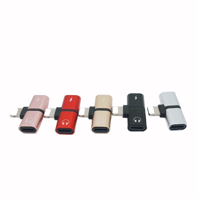Bộ chia tai nghe sạc đôi 2 trong 1 cho IPhone7/8/(Plus)/X