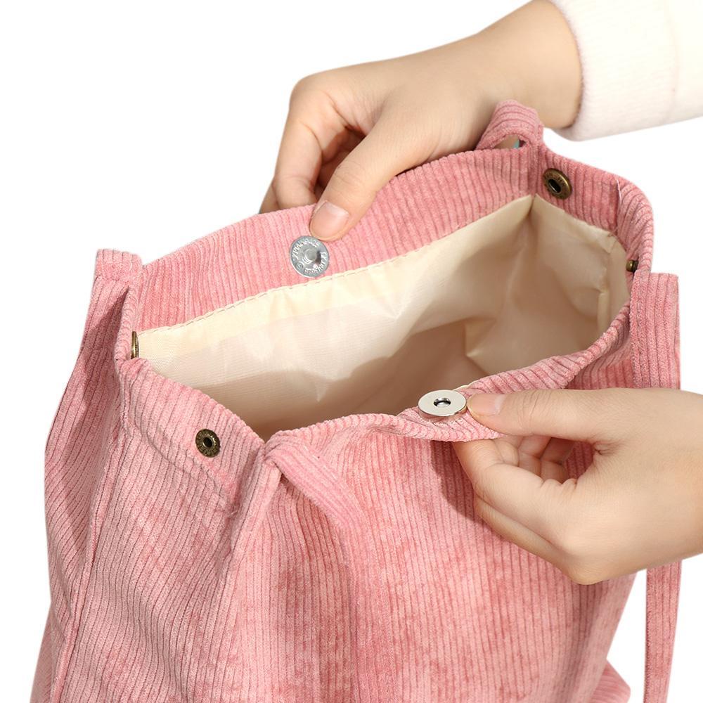 EUCA Túi Xách Nữ Cỡ Lớn In Hình Gấu Dễ Thương