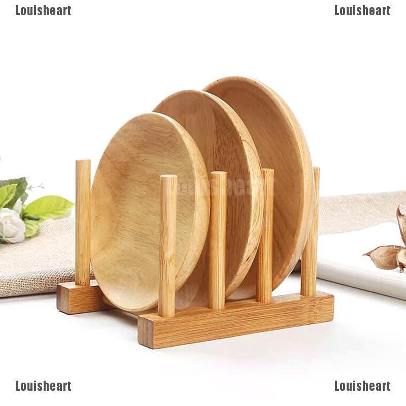 Giá Đỡ Nắp Nồi Bằng Gỗ Gắn Bồn Rửa Tiện Lợi