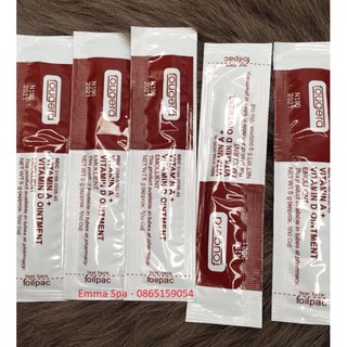 Duõng Vitamin AD dưỡng môi mềm mịn sau phun xăm