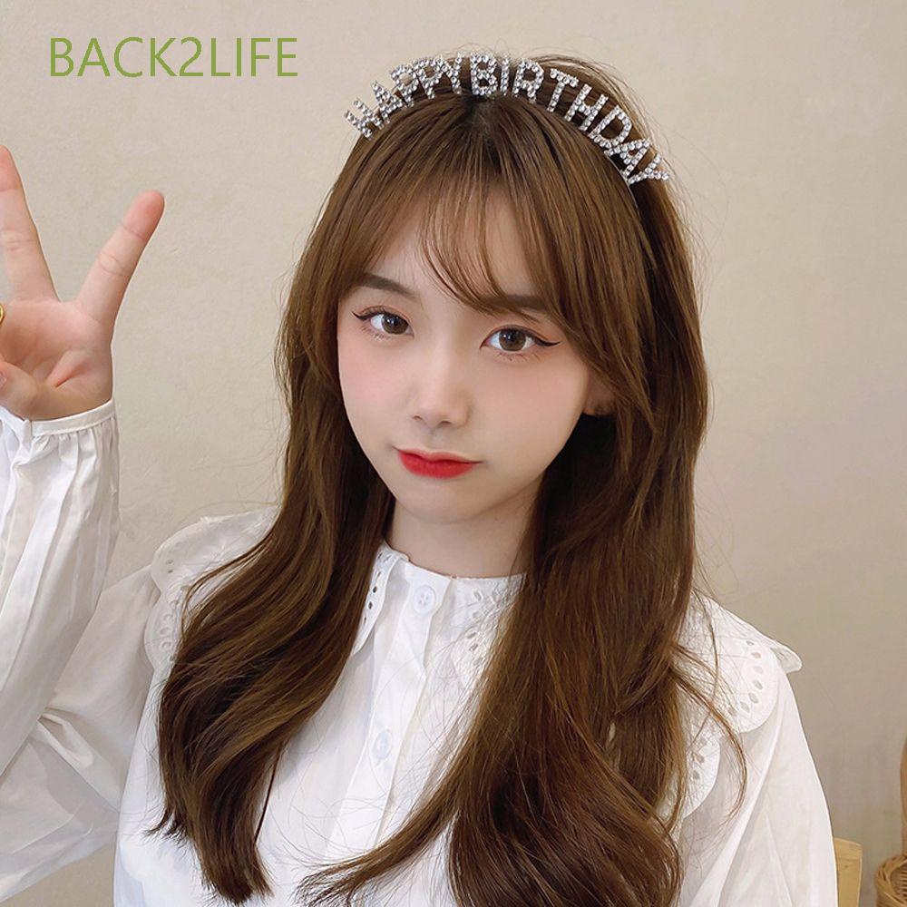 2 Cài Tóc Hình Vương Miện Bằng Hợp Kim Phong Cách Hàn Quốc Cho Nữ