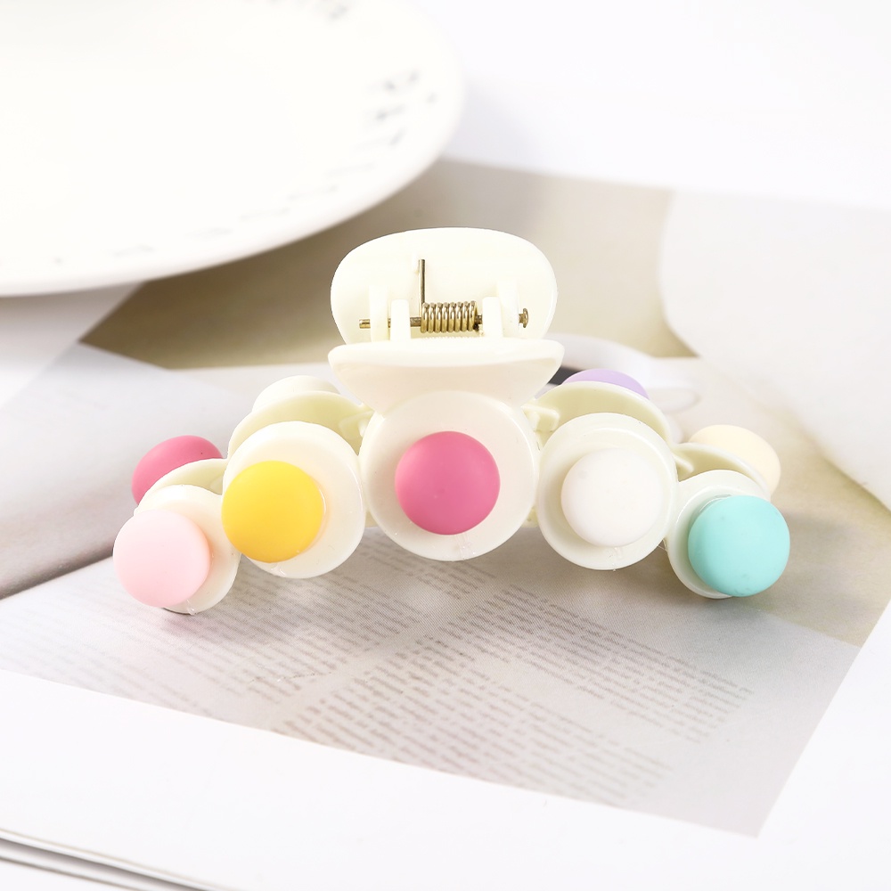 Kẹp tóc Haimeikang bằng acrylic màu kẹo ngọt thời trang phong cách hàn quốc cho nữ