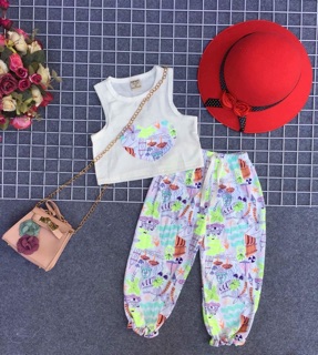 Set 3 bộ bé gái carter