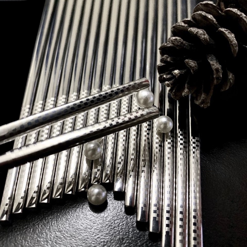 Đũa inox 304 hàn quốc  chống trơn trượt cao cấp Malicook