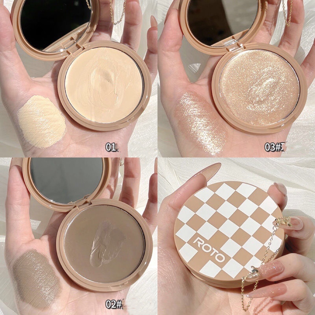 Phấn Bắt Sáng Tạo Khối Trang Điểm Lấp Lánh Ánh Kim Cương