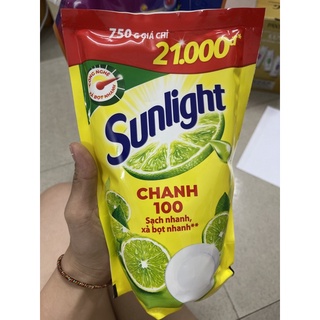 Rửa chén túi chanh 750g
