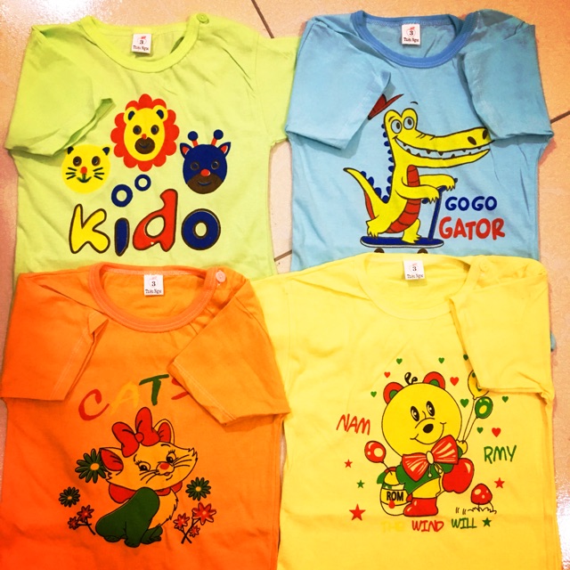 Áo sơ sinh cotton 100%