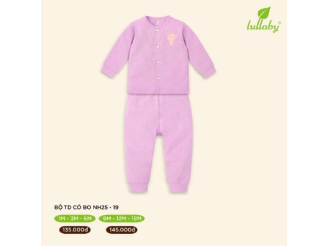 Bộ cài giữa Lullaby vải POINTELLE cao cấp siêu thoáng khí