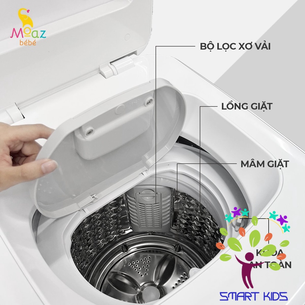MÁY GIẶT MINI MOAZ BÉBÉ MB-036