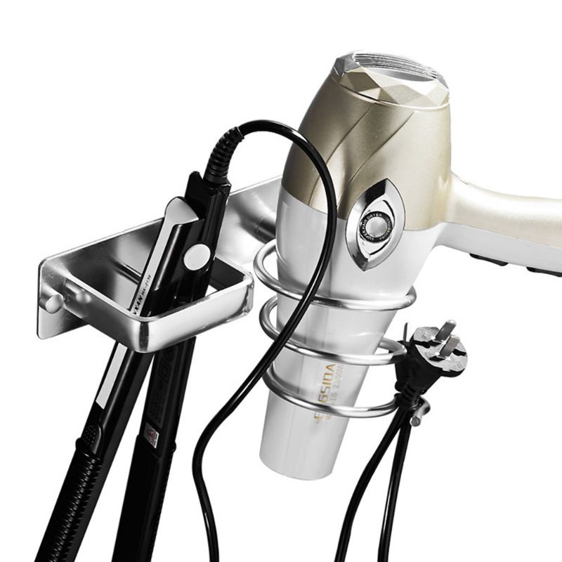 Giá Đỡ Máy Sấy Tóc Không Cần Khoan Tiện Dụng Cho Gia Đình