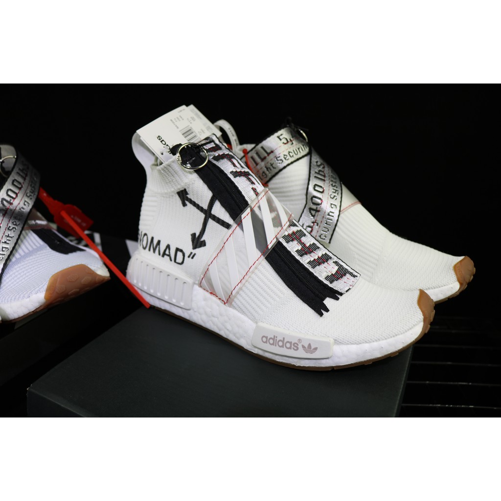 [ SALE 50% + FREE SHIP ] GIÀY NMD Off White X City Sock