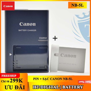 Mua Combo pin sạc Canon NB-5L