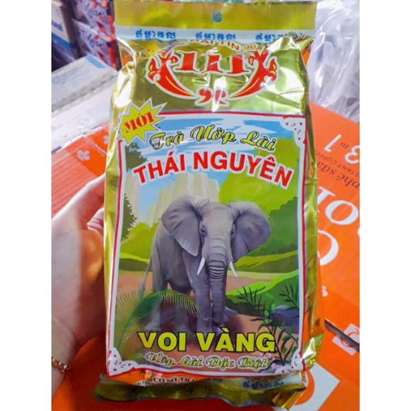 Trà ướp lài Thái Nguyên Voi Vàng gói 350gram