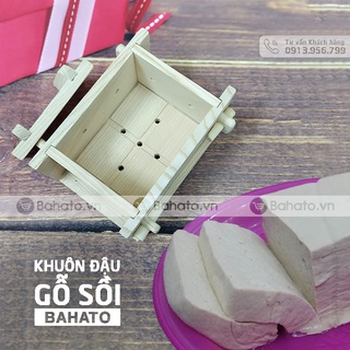 Khuôn làm đậu phụ gỗ sồi 152 x 120 x 90 mm