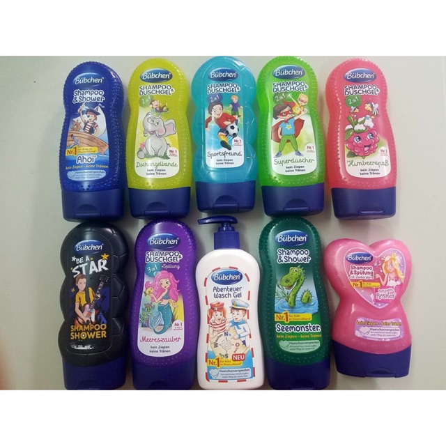 Sữa tắm gội Buchen Đức cho trẻ từ sơ sinh 230ml