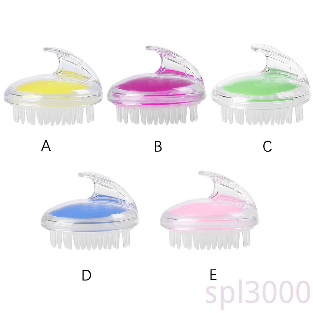 Bàn chải gội mát xa da đầu cầm tay tiện dụng