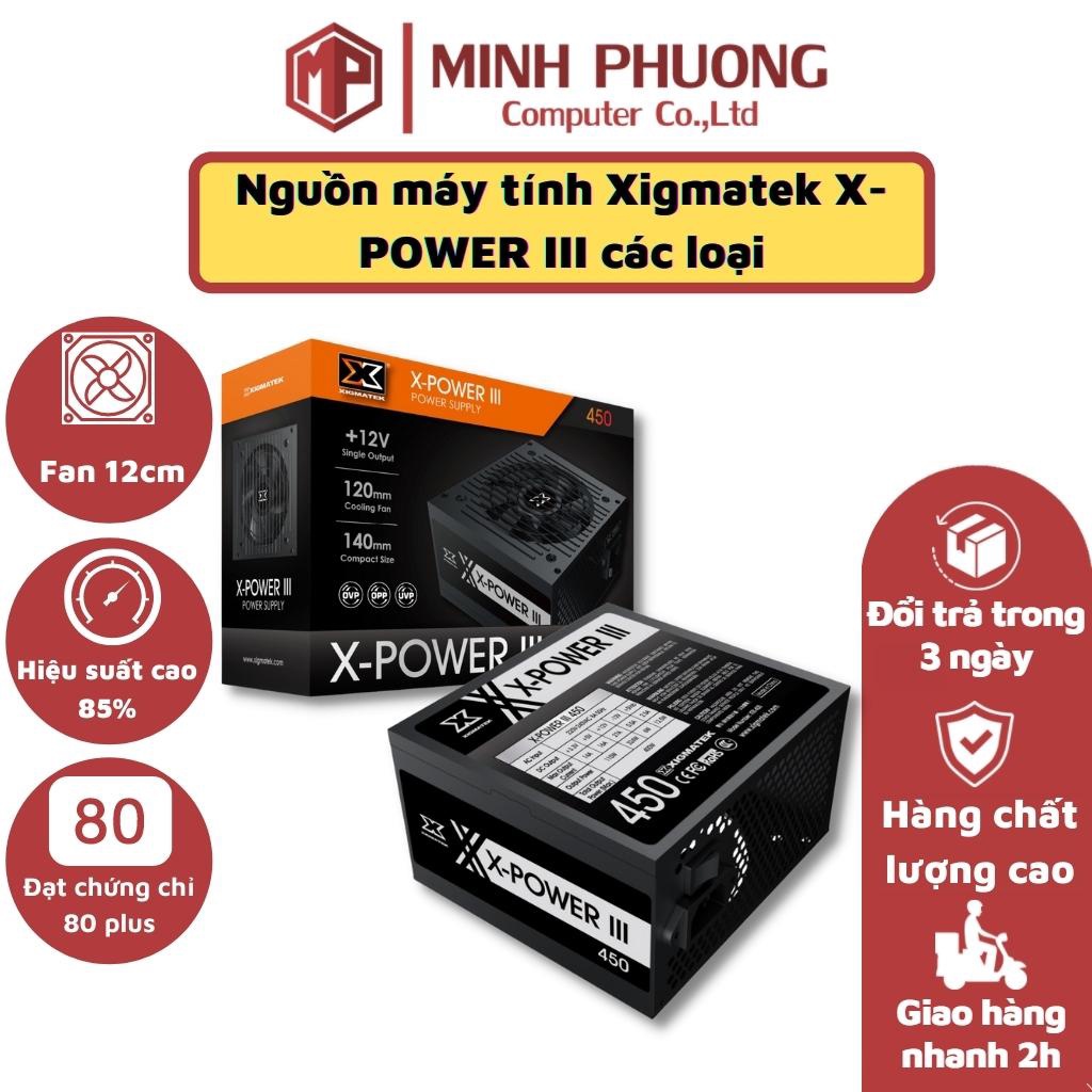 Nguồn máy tính Xigmatek X Power III các loại - Hàng Chính Hãng