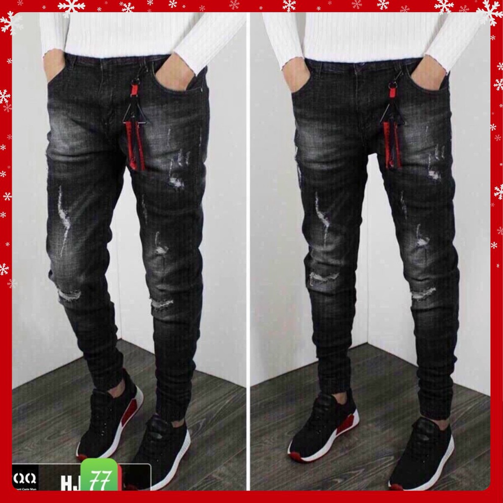 Quần jean nam 💥Freeship💥  Quần Jean Nam, Quần rin chất bò cao cấp Ống Đứng Dáng Cao Basic HA11