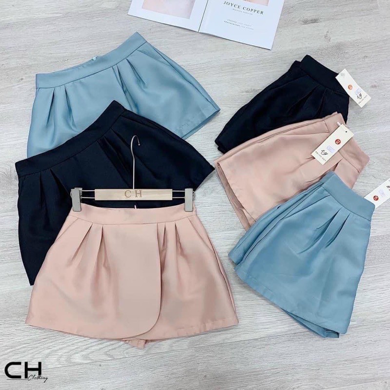 CV525 - QUẦN GIẢ VÁY 2 VẠT CHÉO CHO NỮ | BigBuy360 - bigbuy360.vn