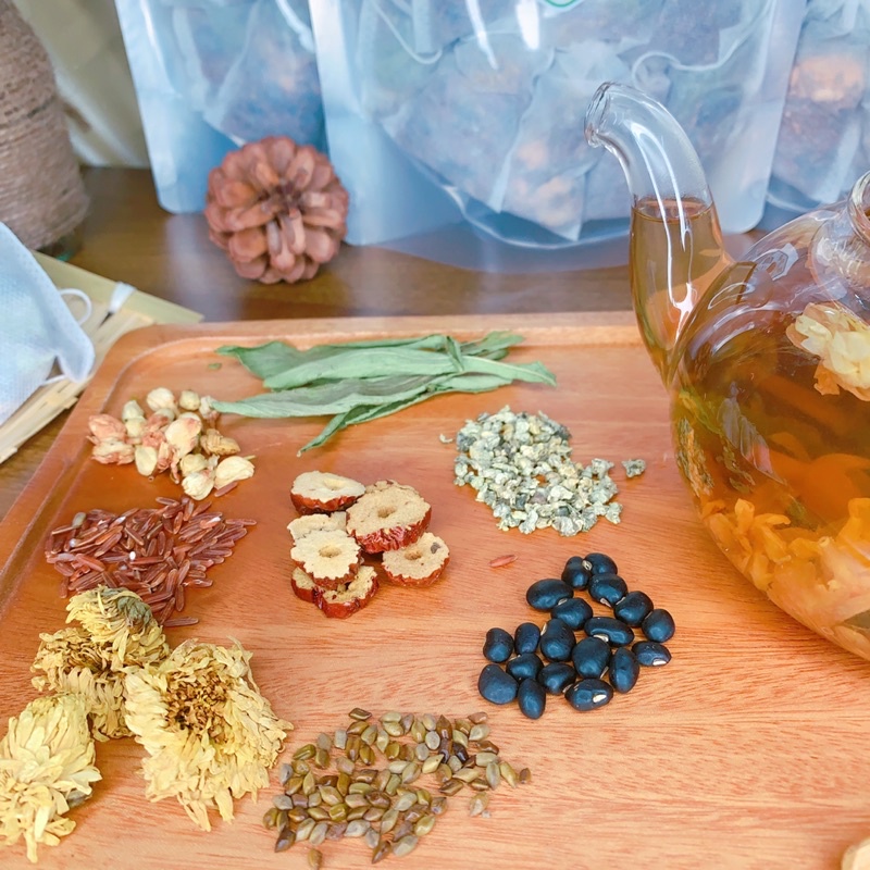 Trà Hoa Ngũ Cốc Giảm cân,  Đẹp da, Thanh Nhiệt , Ngủ ngon