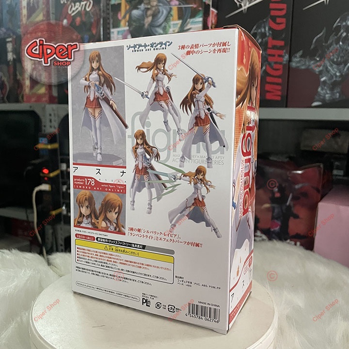 Mô hình Figma Asuna 178 - Figure Action Asuna 178 - Figure Sword Art Online