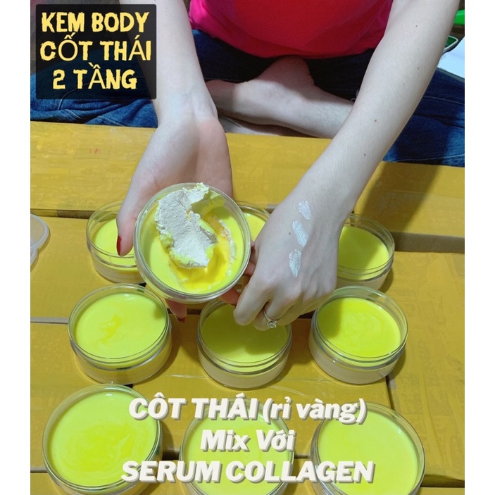 KEM DƯỠNG TRẮNG DA Kem Cốt Thái Hai Tầng