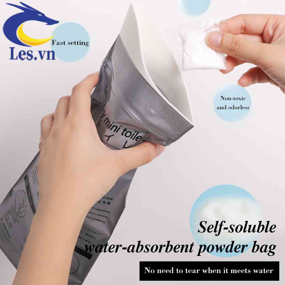 Túi Đi Vệ Sinh Khẩn Cấp Sử Dụng Một Lần Tiện Lợi