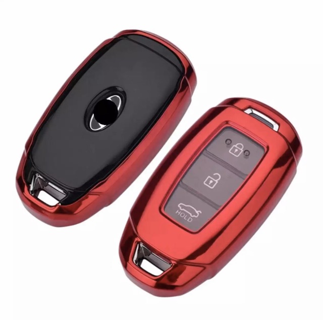 Ốp khoá silicon dùng cho Hyundai Accent, Kona, Santafe car key cover