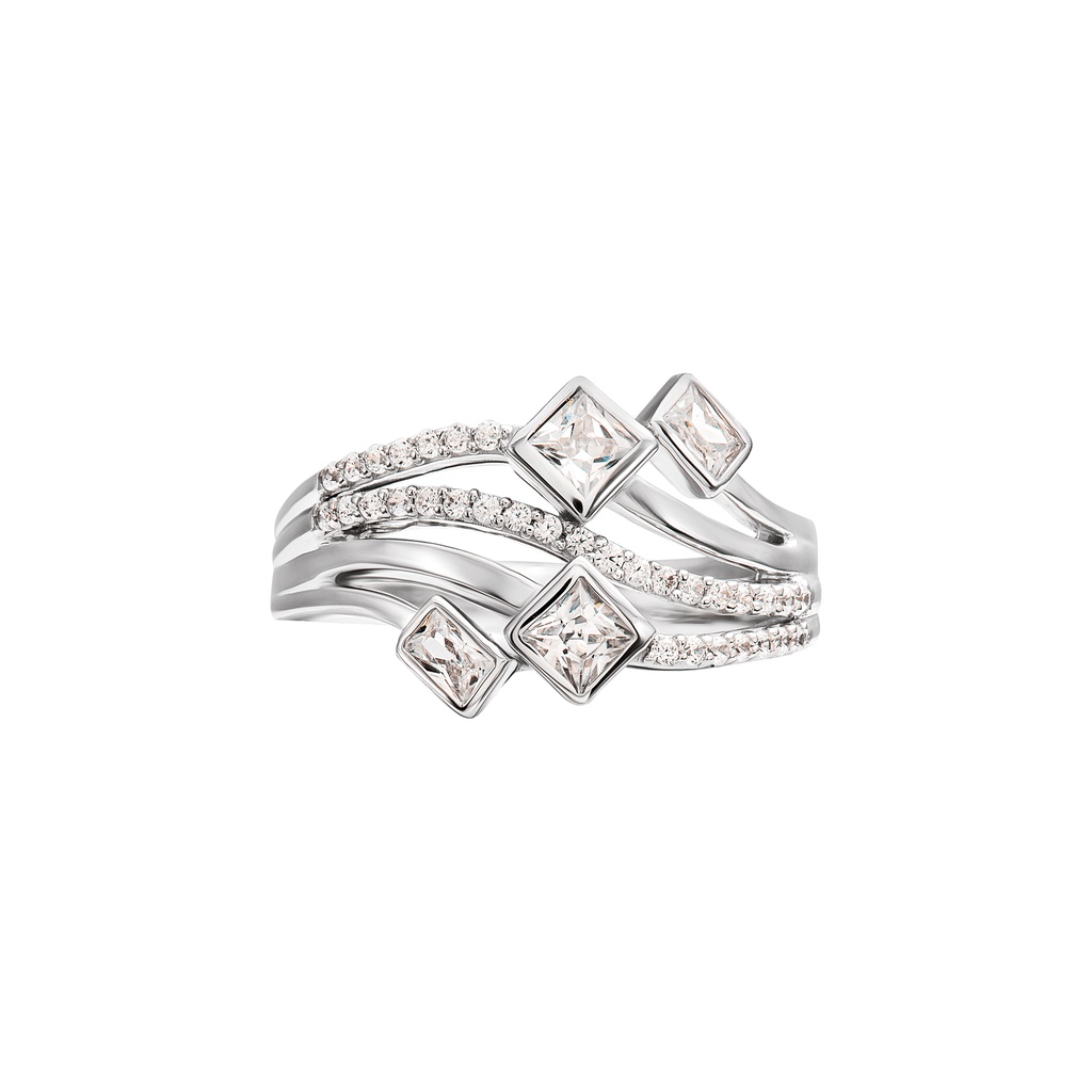 Nhẫn bạc đính đá CZ PNJSilver XMXMW000055