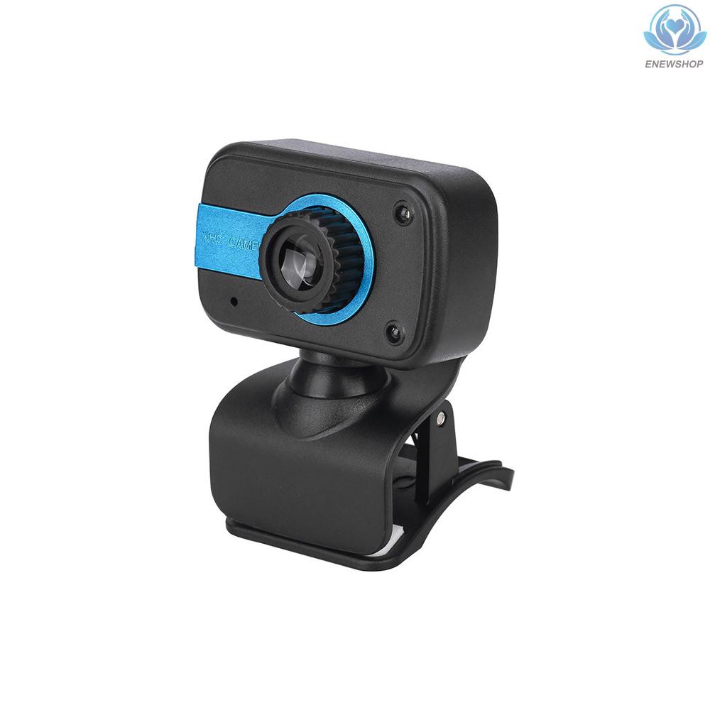 Webcam Hd 480p 30fps Tích Hợp Micro Có Kẹp Gắn Bàn Tiện Dụng Cho Máy Tính Laptop