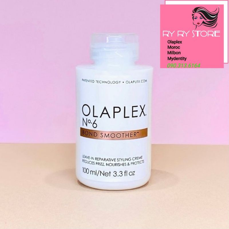 (CHÍNH HÃNG) Olaplex No6 kem xả khô phục hồi giúp tóc thơm, mềm mượt