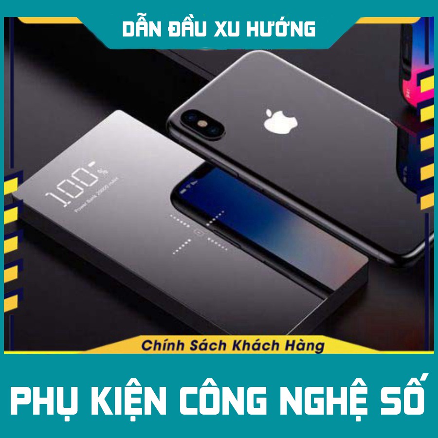 [SIÊU CHẤT] Pin Sạc Dự Phòng Không Dây TOVAOON 10.000 - 20.000mAh