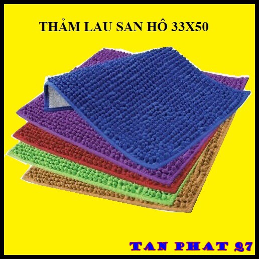 Thảm lau chân san hô siêu thấm