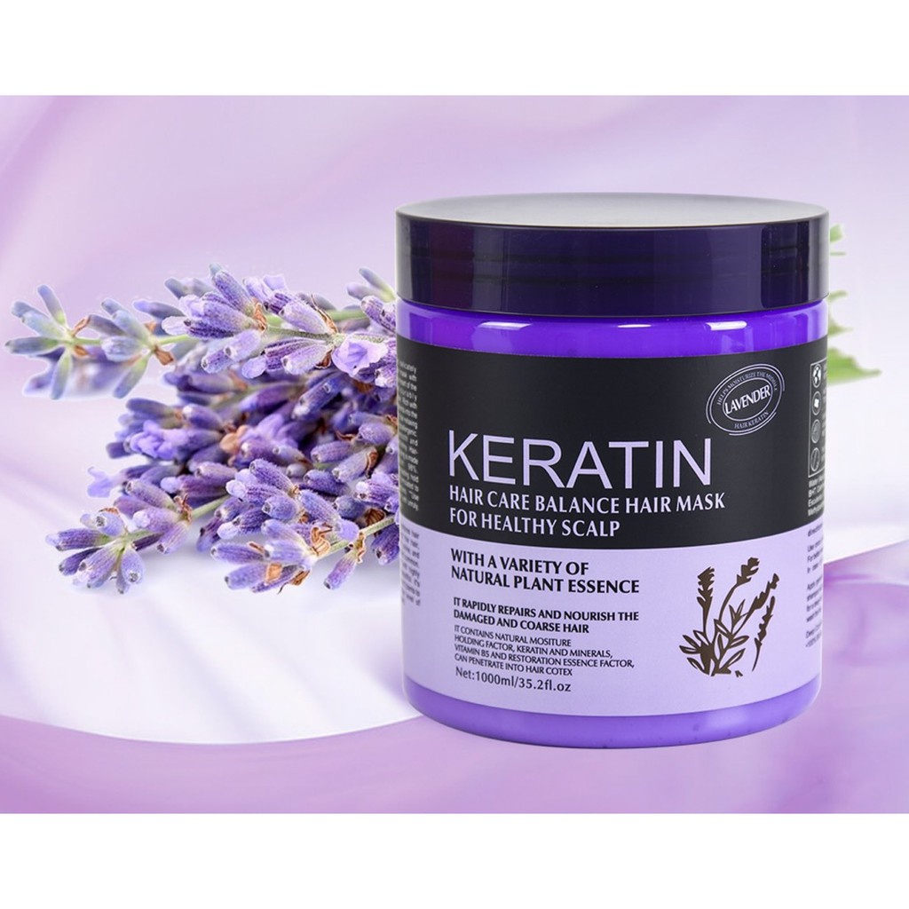 Kem ủ tóc KERATIN COLLAGEN 1000ML- Ủ hấp tóc cung cấp dưỡng chất KERATIN tự nhiên