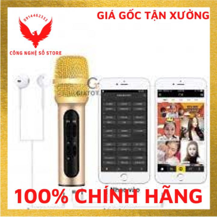 (Hàng có sẵn) Micro Live Stream Thu Âm C11, Micro Thu Âm, Hát Live Stream,Karaoke Online, Tặng Tai Nghe Chính Hãng Bảo