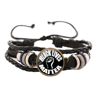 PU Leather Multilayer Bracelet Adjustable Charm Cuff Bangle Bracelet