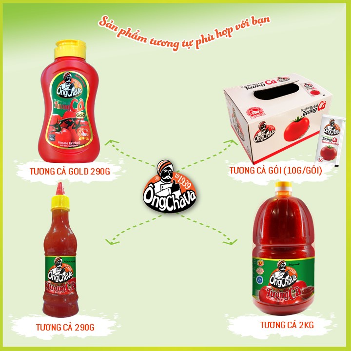 Tương cà Ông Chà Va 2.1kg (Ketchup Ong Cha Va 2.1kg)