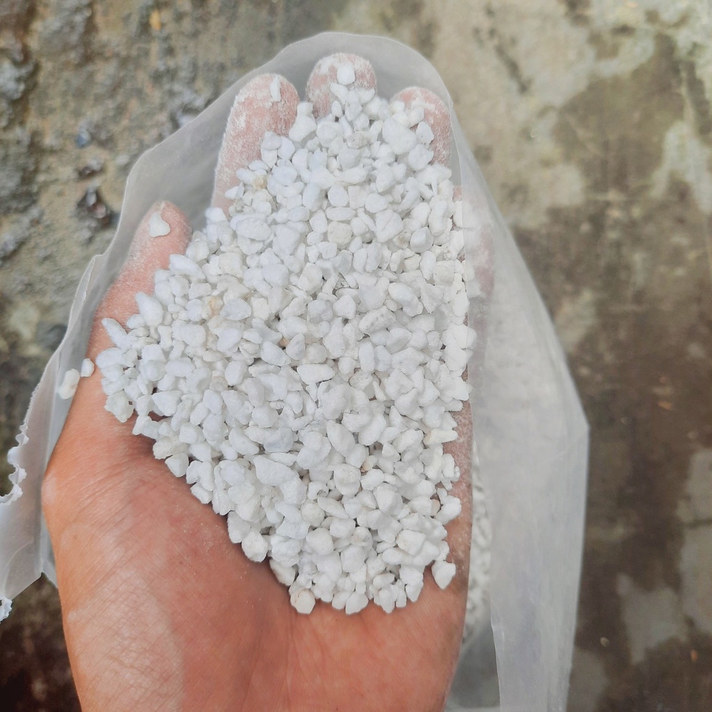 Đá Perlite  giá thể trồng cây giúp thoát nước cực tốt