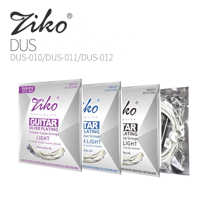 Dây đàn Guitar ZIKO DUS - 010/011/012