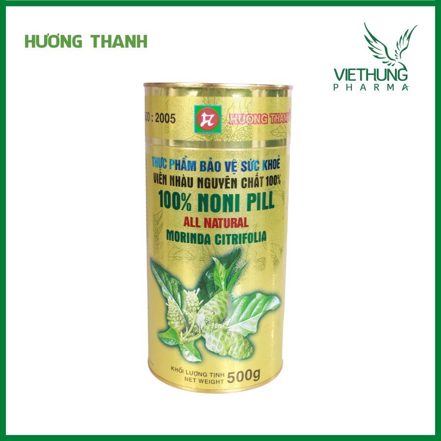 Viên Nhàu Hương Thanh Noni Pill 100% (500g) Vàng