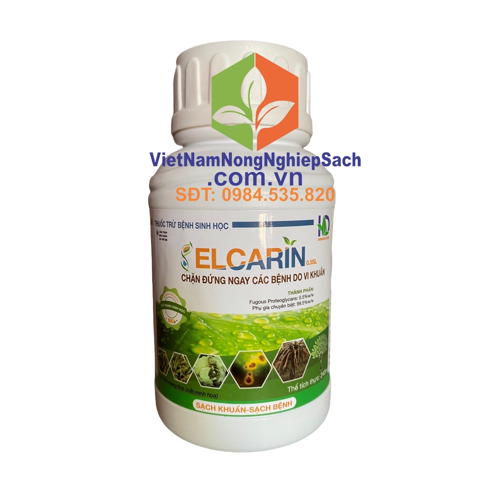 CHAI 240ML - ELCARIN HỒNG ĐỨC