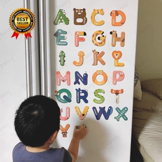 Set 26 nam châm gắn tủ lạnh hình chữ cái cho bé